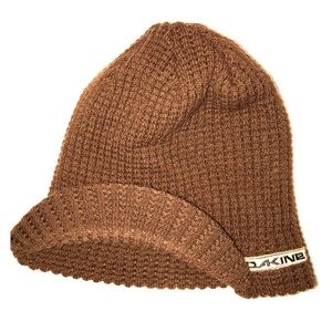 Dakine Brown Beanie Snowboarding Skiing OS